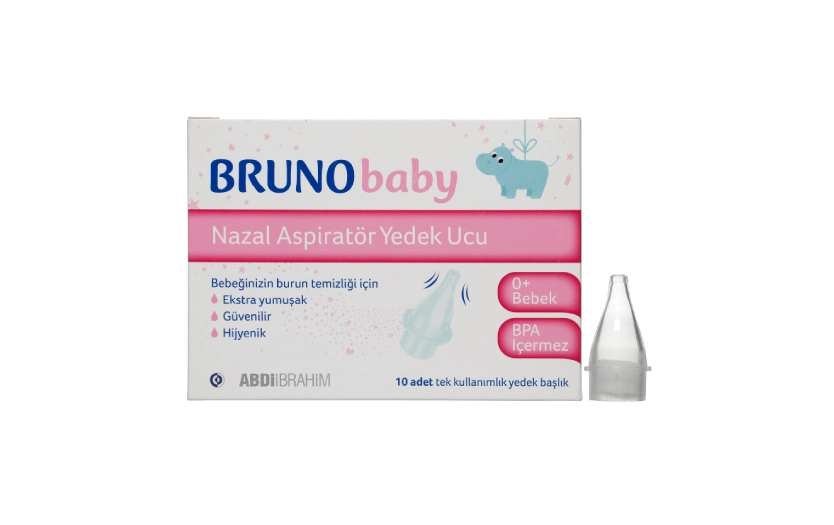 Bruno Baby 
Nazal Aspiratör Yedek Ucu 10 Adet