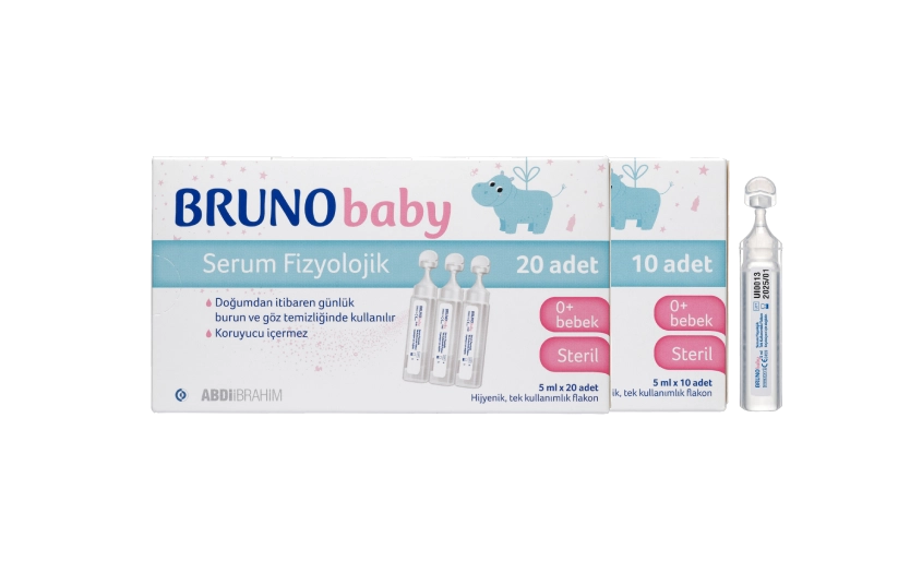 Bruno Baby 
Serum Fizyolojik 5 ML Flakonl