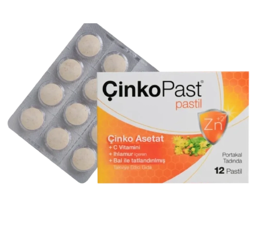Çinkopast Pastil Portakal Tadında