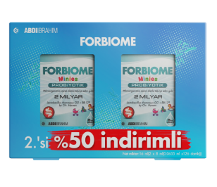 Forbiome Minies 2 Milyar Mikroorganizma İçeren 8 ML Oral Damla - 2 Kutu Avantajlı Paket