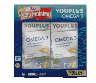 Youplus Omega 3 Balık Yağı 30 Kapsül - 2 Kutu Avantajlı Paket