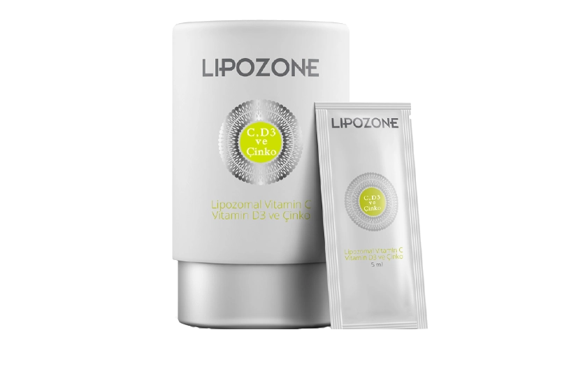 Lipozone Lipozomal Vitamin C 
Vitamin D3 ve Çinko 5 ML 10 Sıvı Saşe