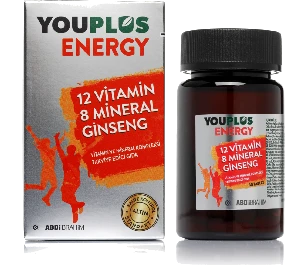Energy Vitamin ve Mineral Kompleksi 30 Tablet