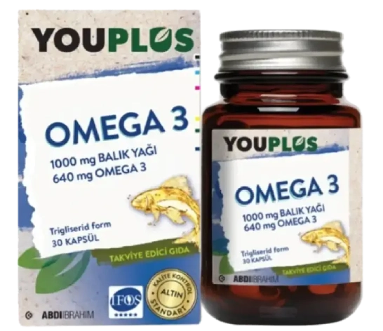 Youplus Omega 3 30 Kapsül