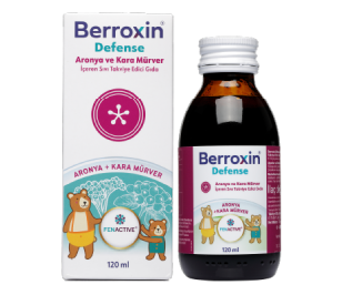 Berroxin Defense Aronya ve Kara Mürver 120 ML Şurup