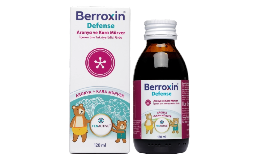 Berroxin Defense Aronya ve Kara Mürver 120 ML Şurup
