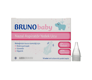 Bruno Baby Nazal Aspiratör Yedek Ucu 10 Adet