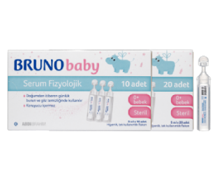 Bruno Baby Serum Fizyolojik 5 ML Flakon