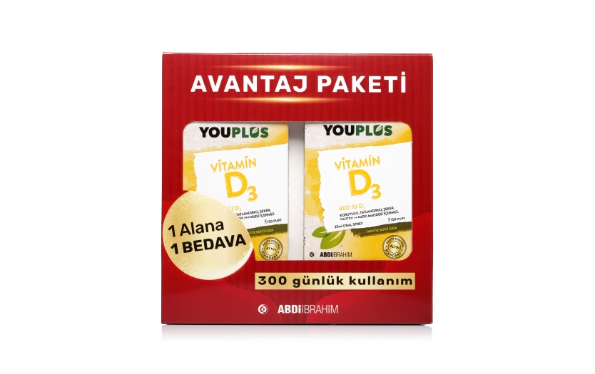 Youplus Vitamin D3 400 IU 20 ML Oral Sprey