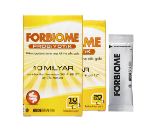 Forbiome Probiyotik 10 Milyar Mikroorganizma İçeren 1 GR Saşe