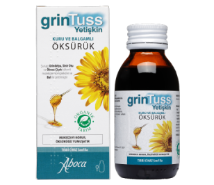 Grintuss Yetişkin Kuru ve Balgamlı Öksürük 128 GR Şurup