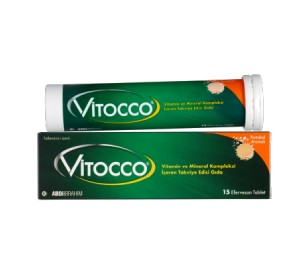 Vitocco B Vitamini ve Mineral Kompleksi 15 Efervesan Tablet