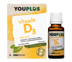 Youplus Vitamin D3 400 IU 20 ML Oral Sprey